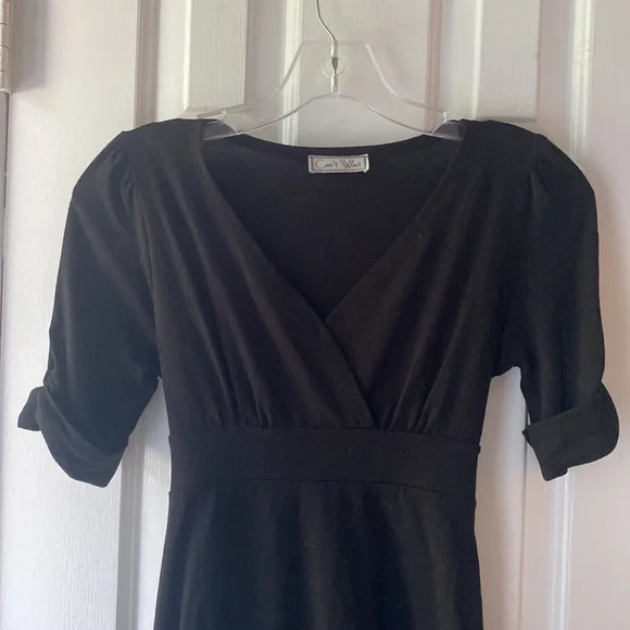 Asos Jersey Faux Wrap Dress - Picture 4 of 7